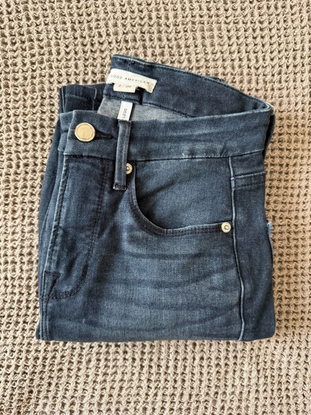 Good American Women's Indigo Skinny Jeans